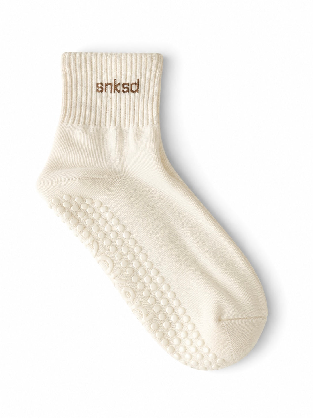 Grip socks- cream